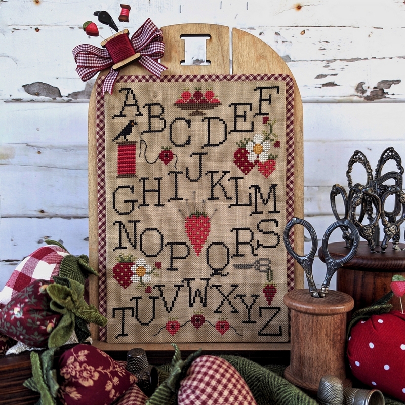 Strawberry Alphabet Sampler Strawberry Alphabet Sampler
